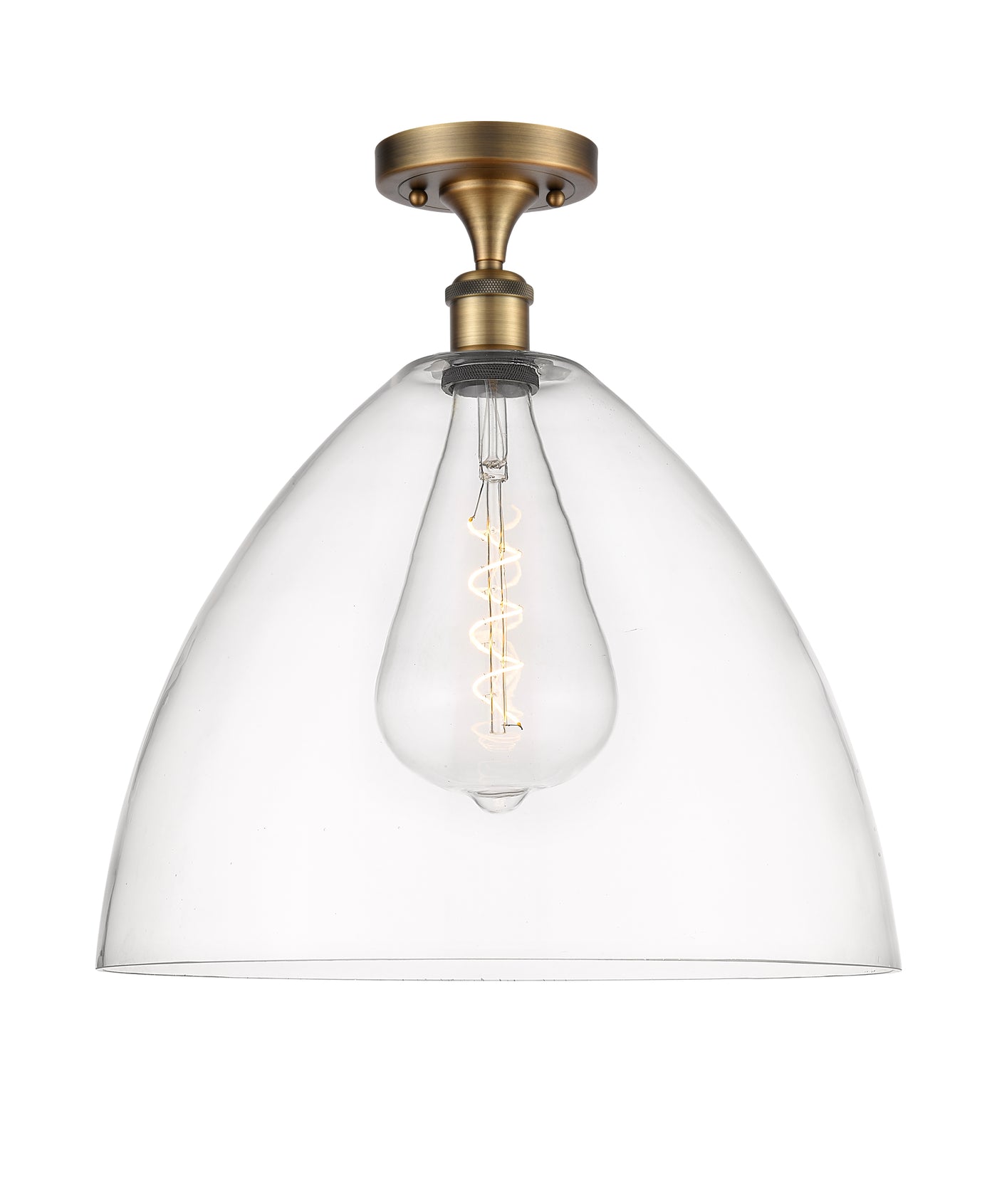 Ballston Semi-Flush Mount Seedy Shade