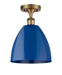 Ballston Semi-Flush Mount Seafoam Shade