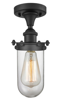 Austere Semi-Flush Mount Brushed Satin Nickel