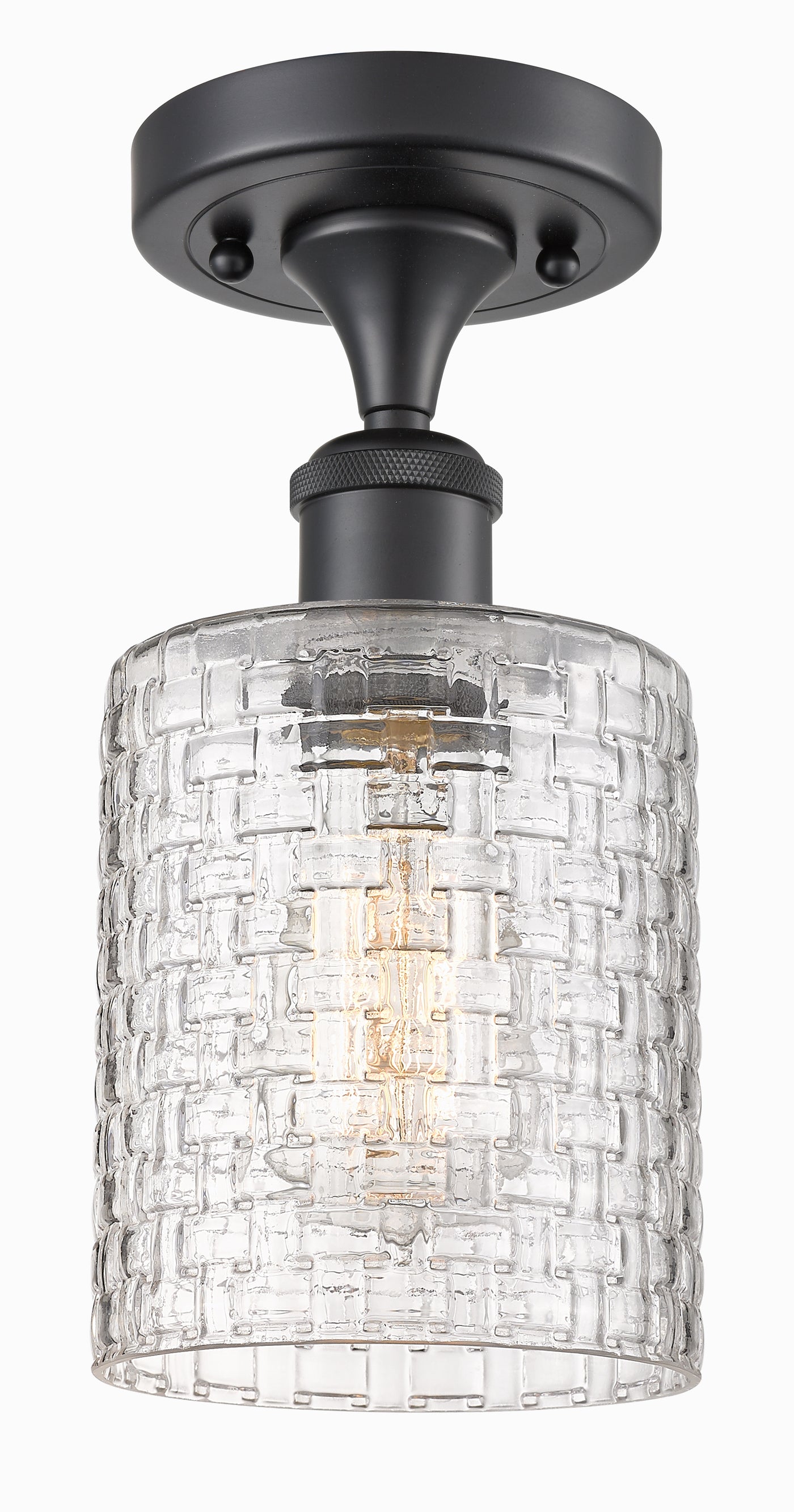 Ballston Semi-Flush Mount - Polished Chrome Finish
