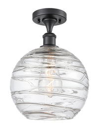 Ballston Semi-Flush Mount White Finish