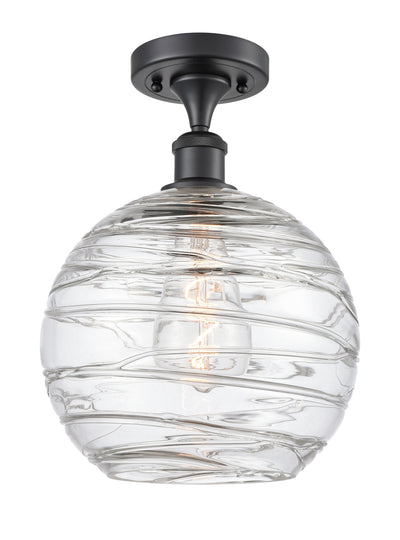 Ballston Semi-Flush Mount White Finish