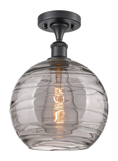 Ballston Semi-Flush Mount White Finish