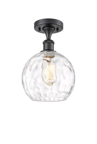 Ballston Semi-Flush Mount White Chrome
