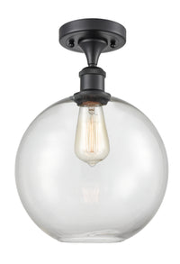 Ballston Semi-Flush Mount White Chrome