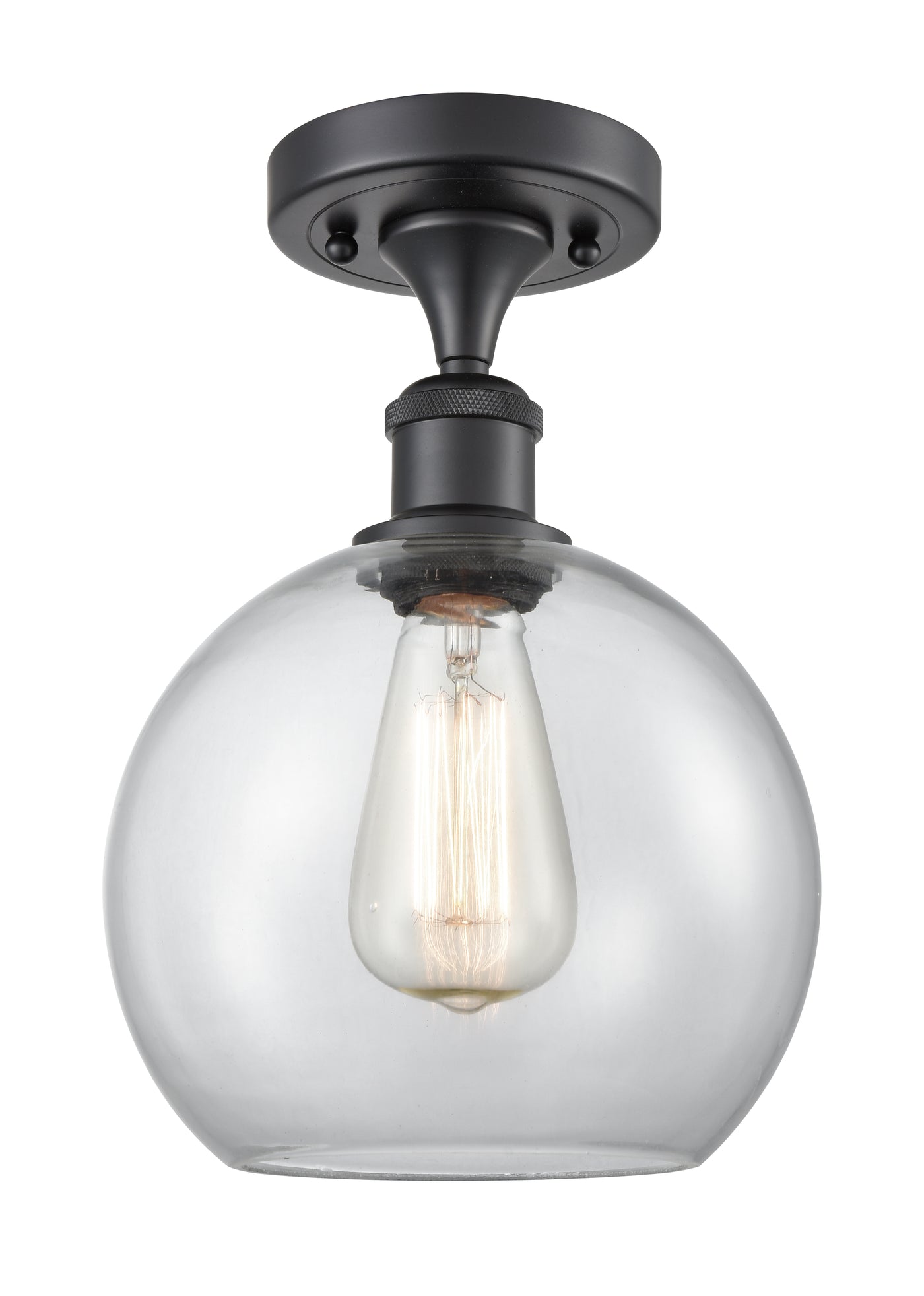Ballston Semi-Flush Mount Polished Chrome
