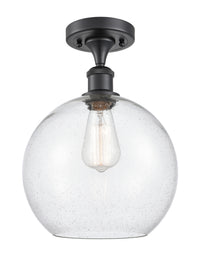Ballston Semi-Flush Mount White Chrome