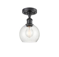 Ballston Semi-Flush Mount White Chrome