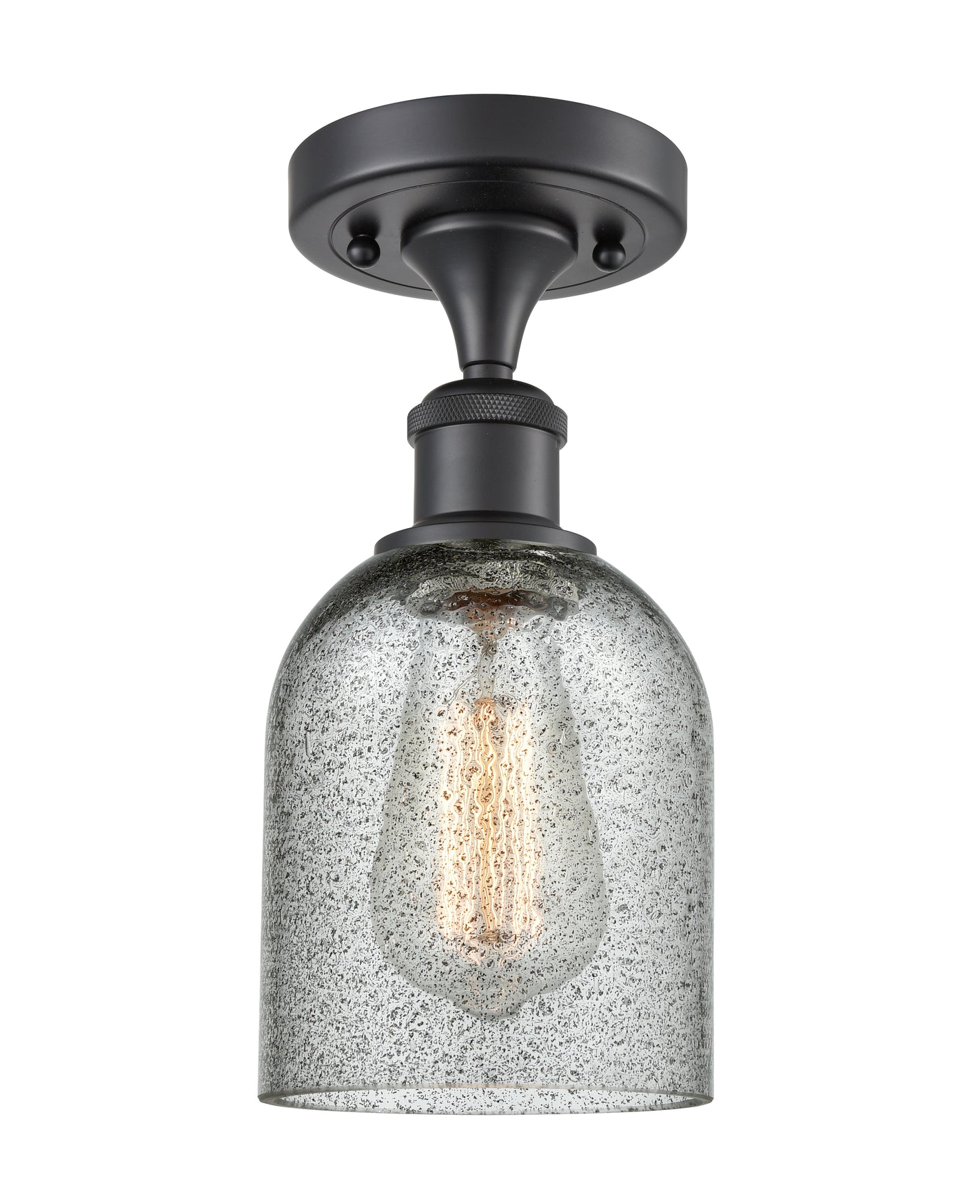 Ballston Semi-Flush Mount | Handcrafted Glass Shade