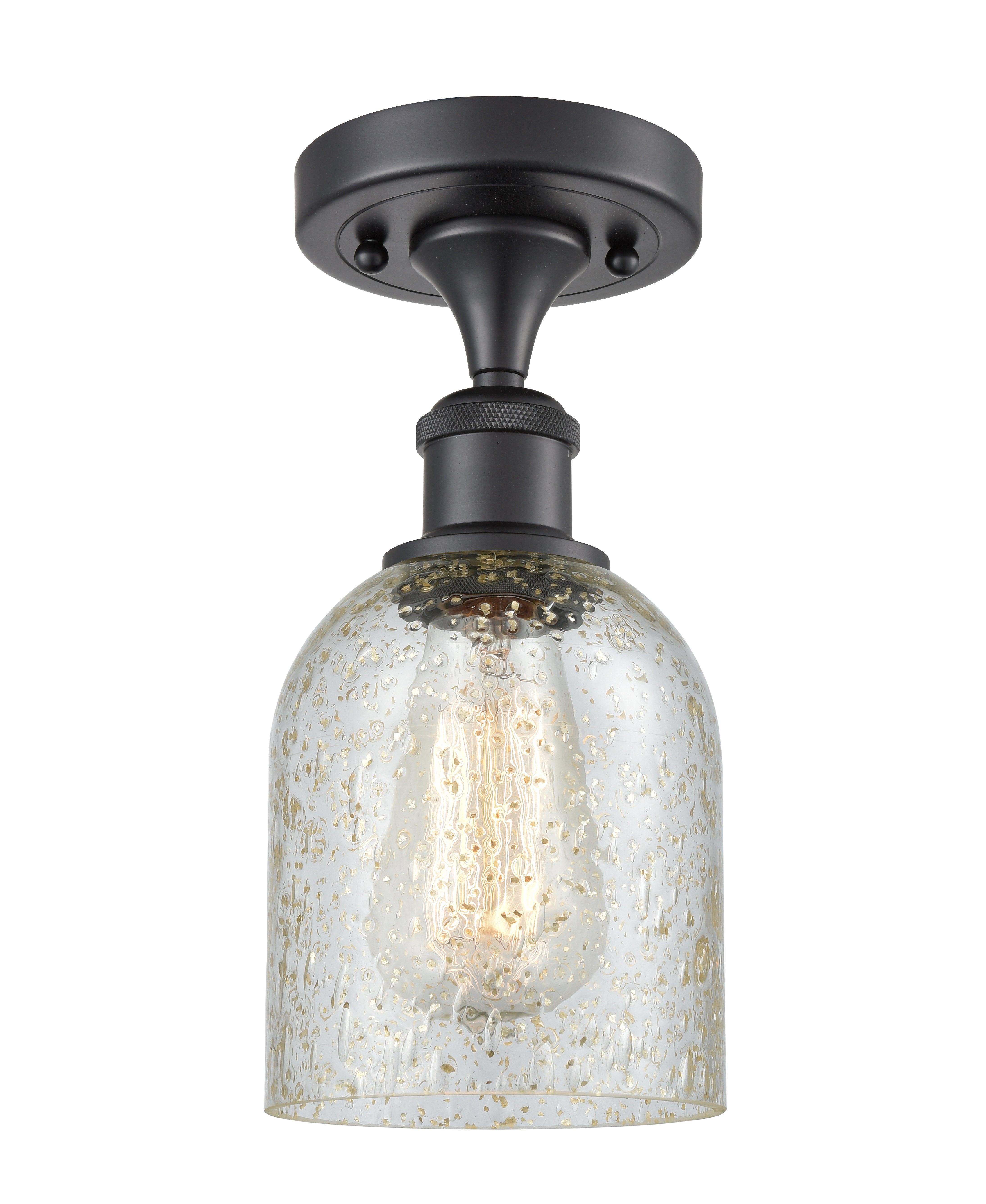 Ballston Semi-Flush Mount | Handcrafted Glass Shade