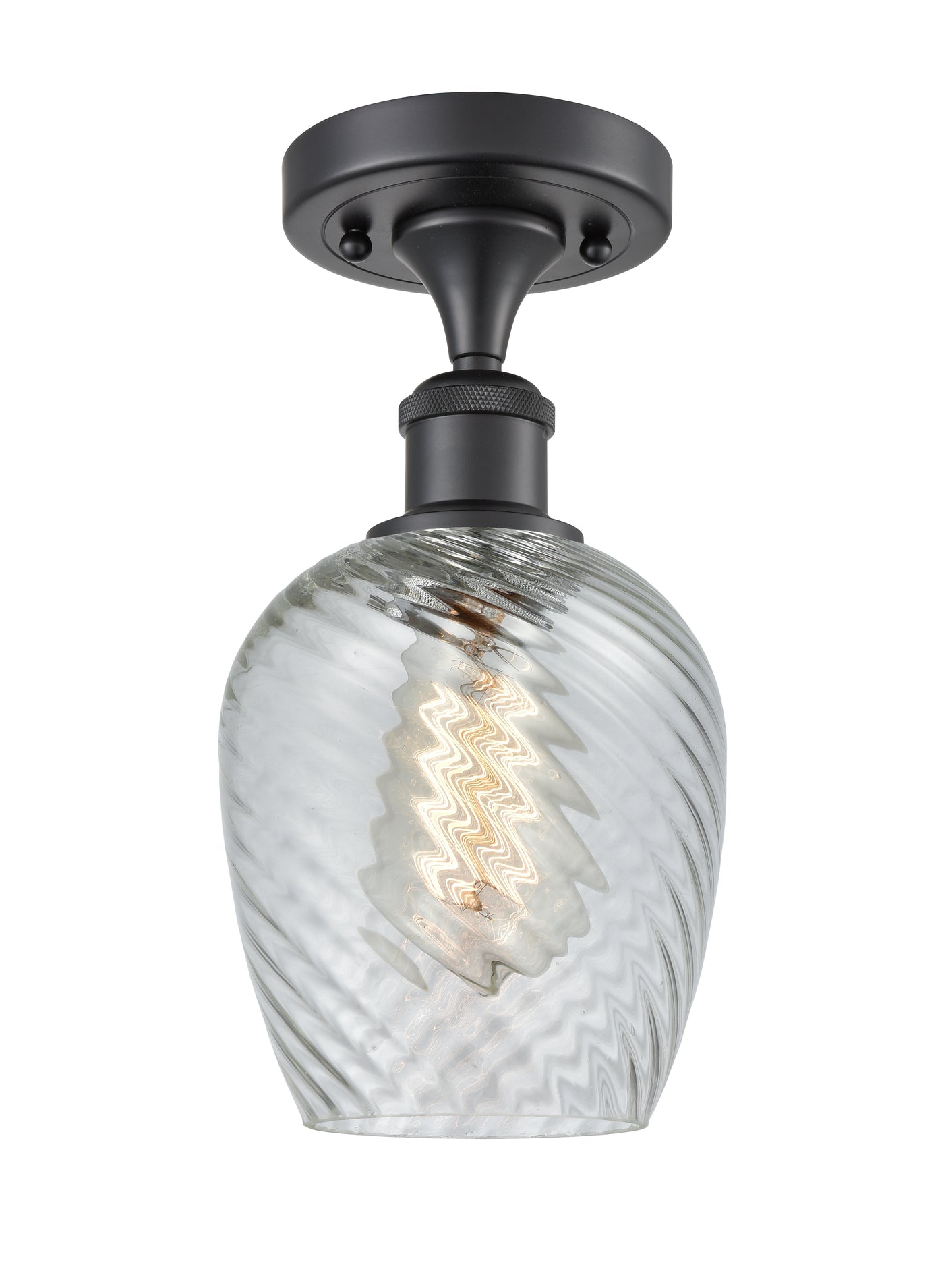 Ballston Semi-Flush Mount - Elegant Cast Brass