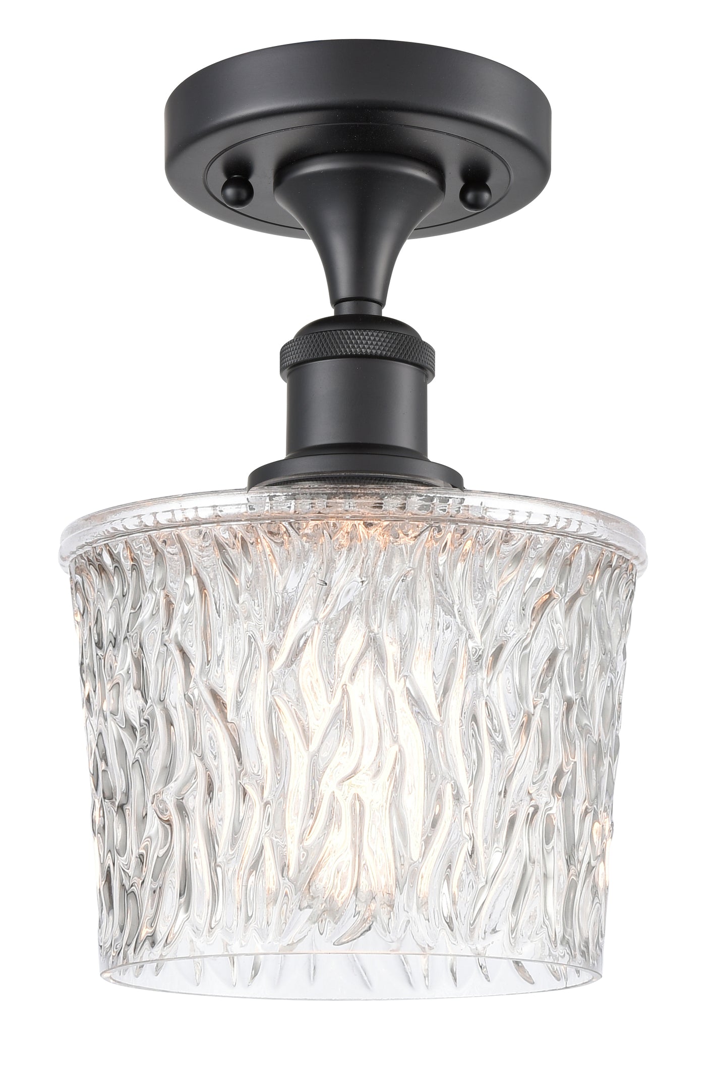Ballston Semi-Flush Mount Cast Brass
