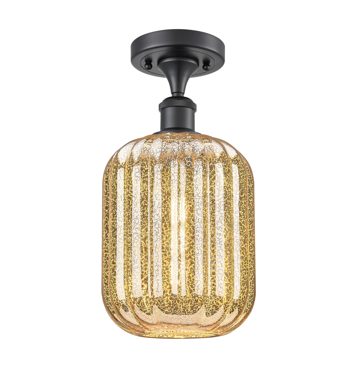 Ballston Semi-Flush Mount Brushed Nickel