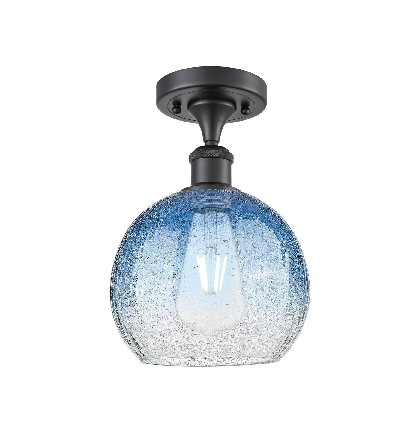 Ballston Semi-Flush Brushed Satin Nickel