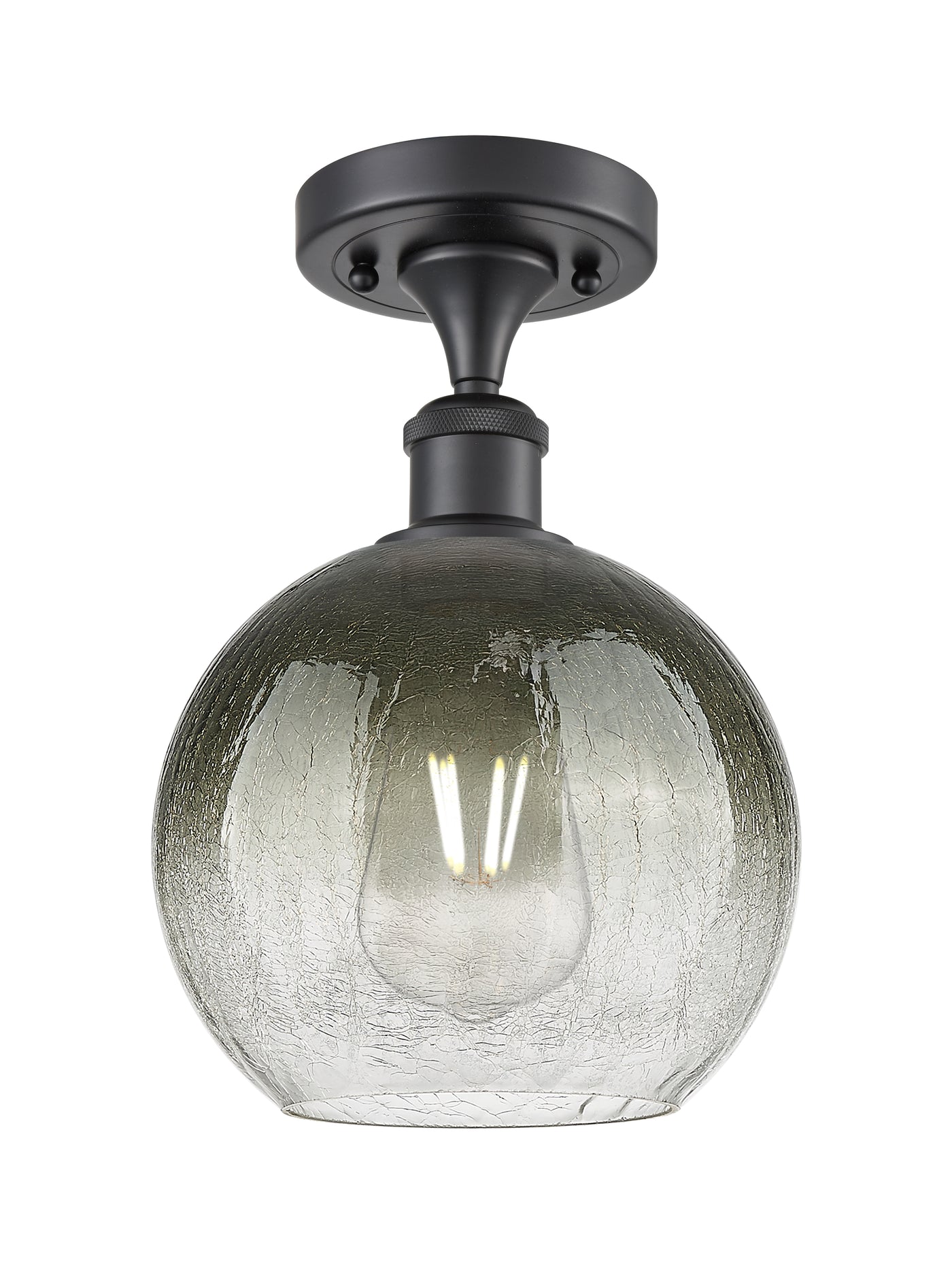 Ballston Semi-Flush Brushed Satin Nickel