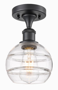 Ballston Semi-Flush Mount White Glass