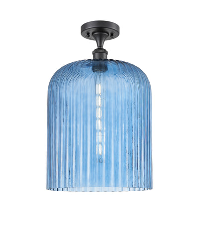 Ballston Semi-Flush Mount White Chrome