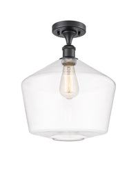 Ballston Semi-Flush Mount Brushed Nickel