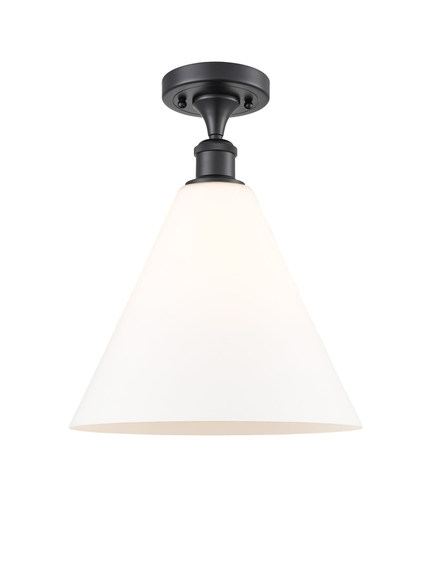 Ballston Semi-Flush Mount Chrome Finish