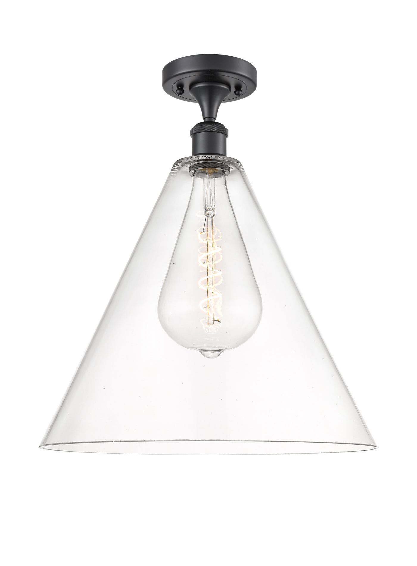 Ballston Semi-Flush Mount Polished Chrome