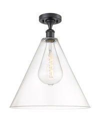 Ballston Semi-Flush Mount Polished Chrome