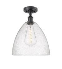 Ballston Semi-Flush Mount White Finish