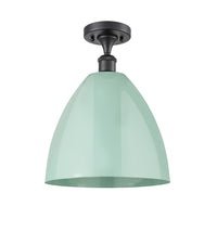 Ballston Semi-Flush Mount White Chrome
