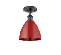 Ballston Semi-Flush Mount White Chrome