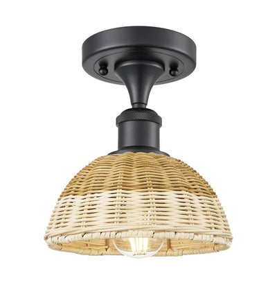Ballston Semi-Flush Mount Brushed Satin Nickel