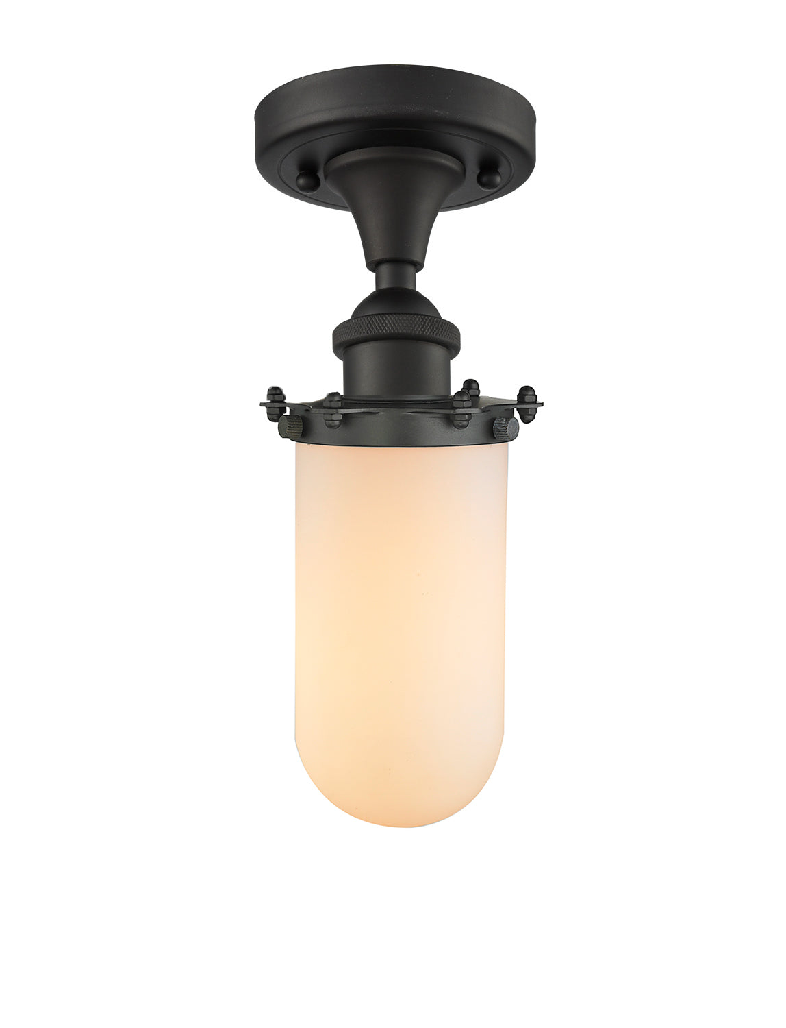 Austere Semi-Flush Mount Brushed Satin Nickel
