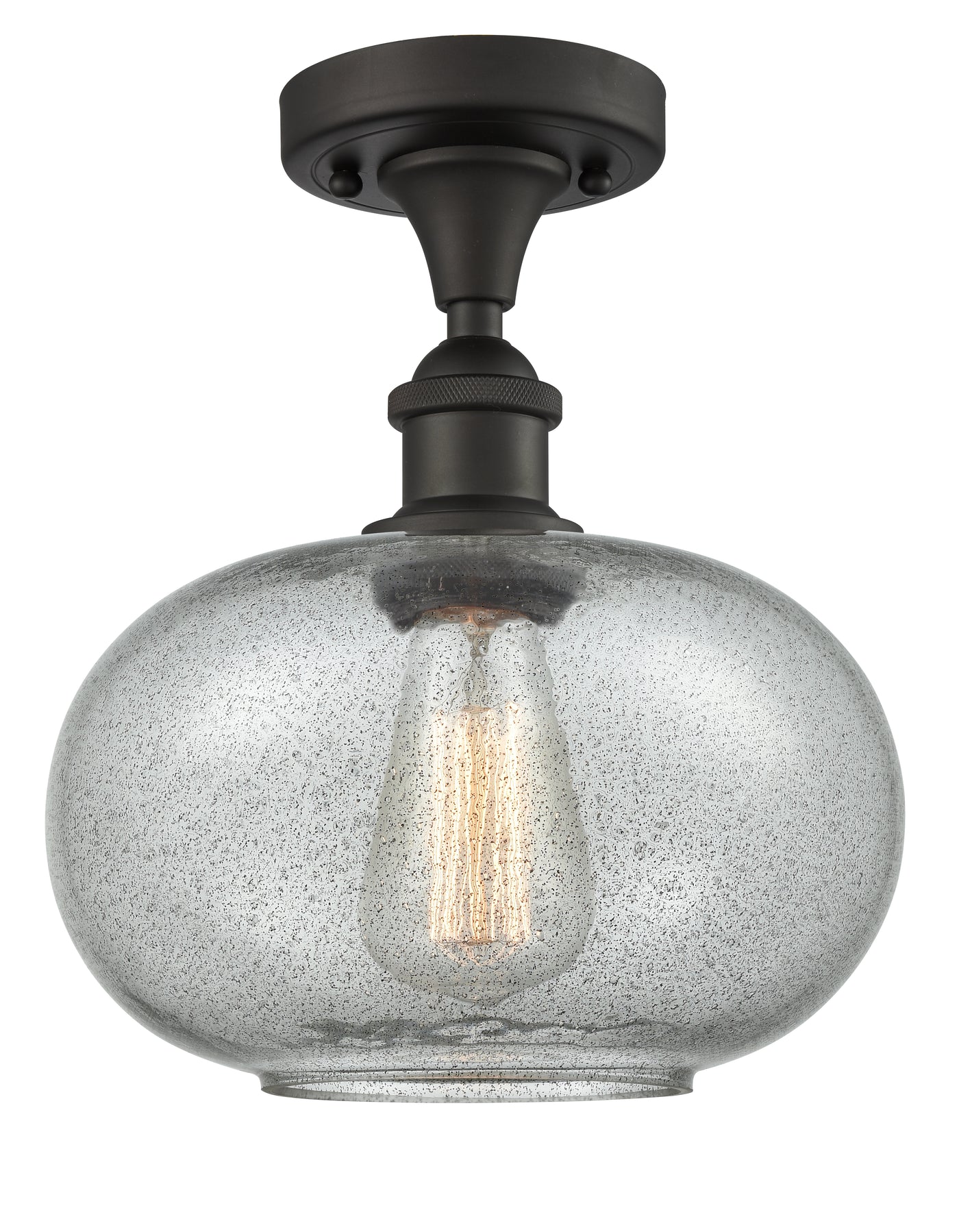 Ballston Semi-Flush Mount - Polished Chrome Elegance