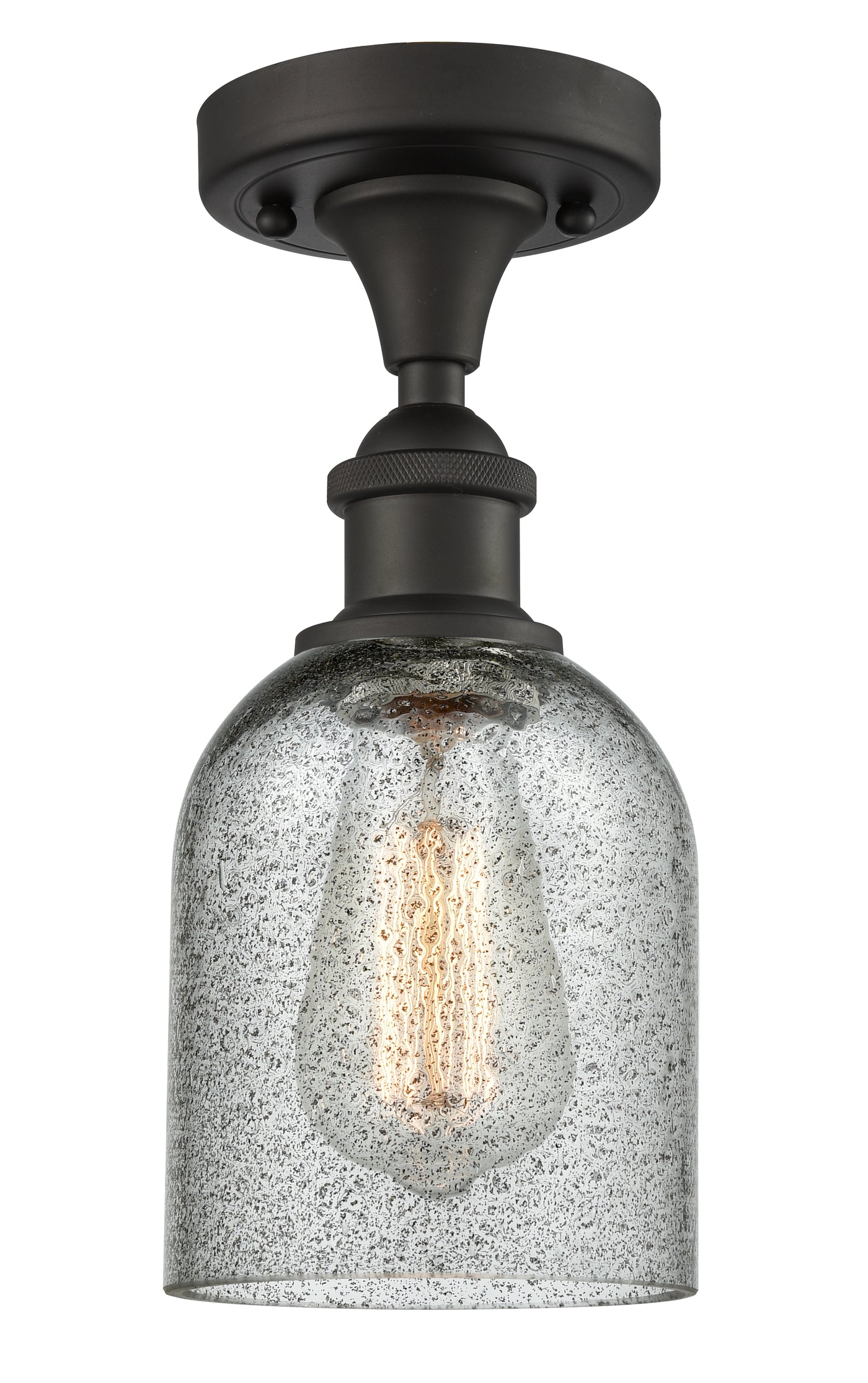 Ballston Semi-Flush Mount | Handcrafted Glass Shade