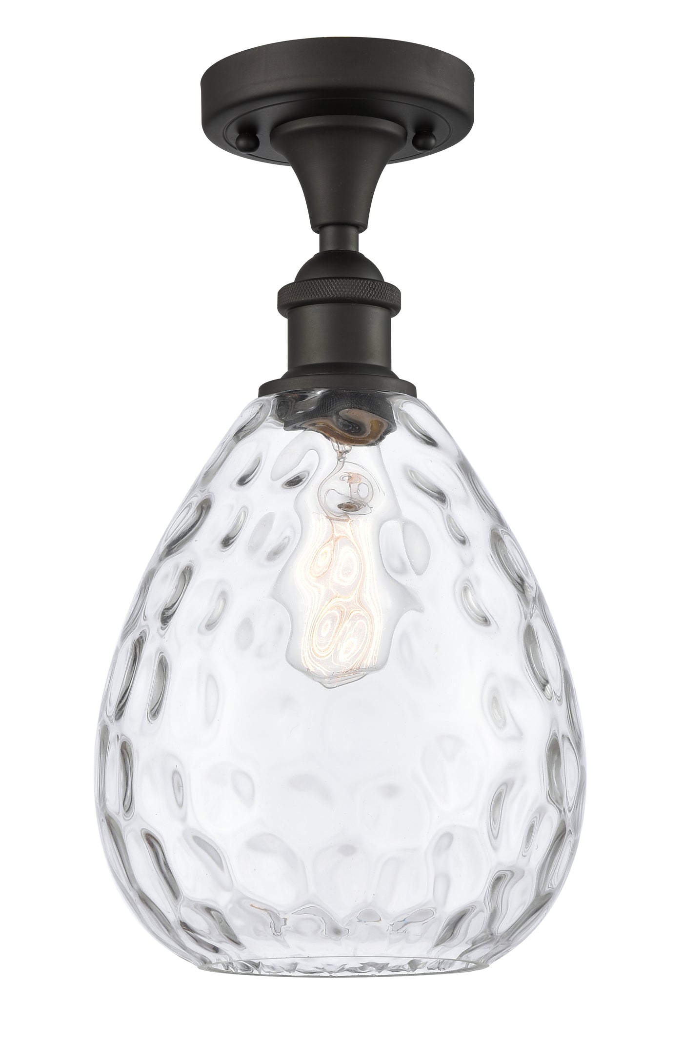 Ballston Semi-Flush Mount Cast Brass