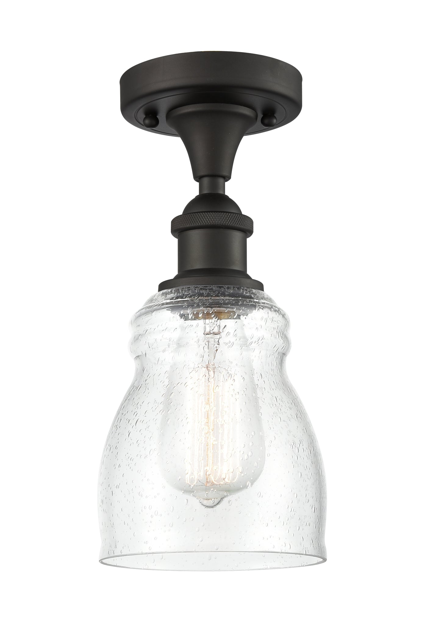 Ballston Semi-Flush Mount Cast Brass