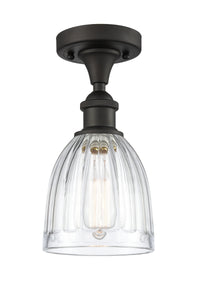 Ballston Semi-Flush Mount Cast Brass