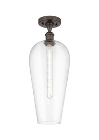Ballston Semi-Flush Mount Brushed Nickel