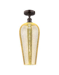Ballston Semi-Flush Mount Brushed Nickel