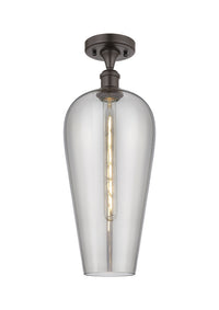Ballston Semi-Flush Mount Brushed Nickel