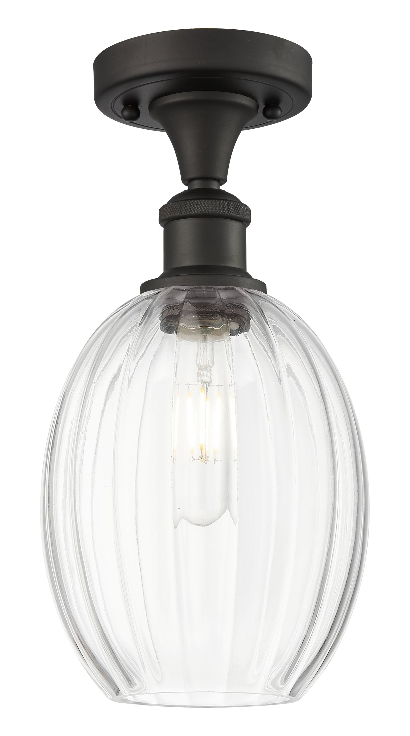 Ballston Semi-Flush Mount Brushed Nickel