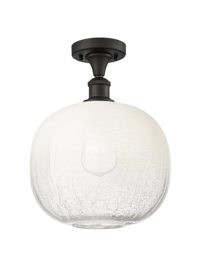 Ballston Semi-Flush Mount Satin Nickel
