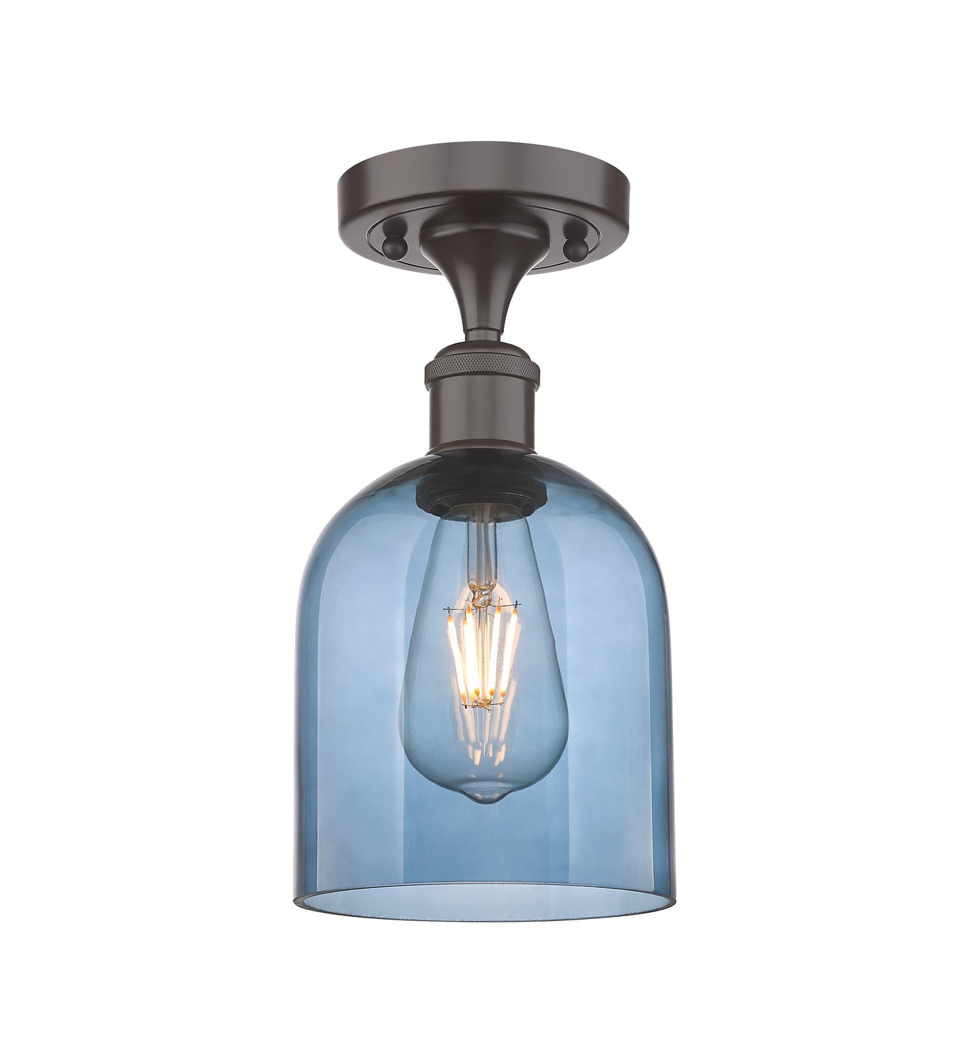 Ballston Semi-Flush Mount Polished Chrome