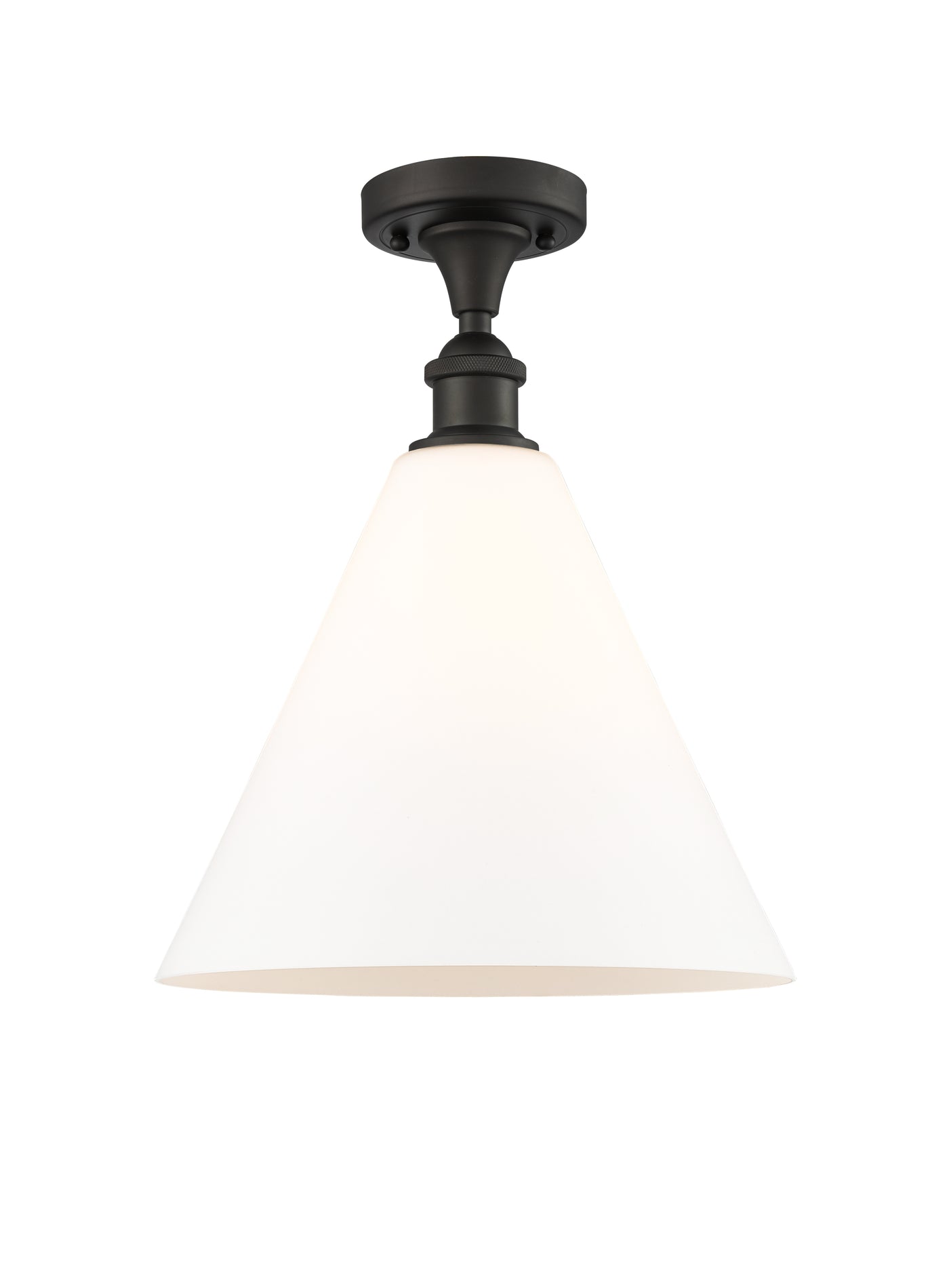 Ballston Semi-Flush Mount Chrome Finish