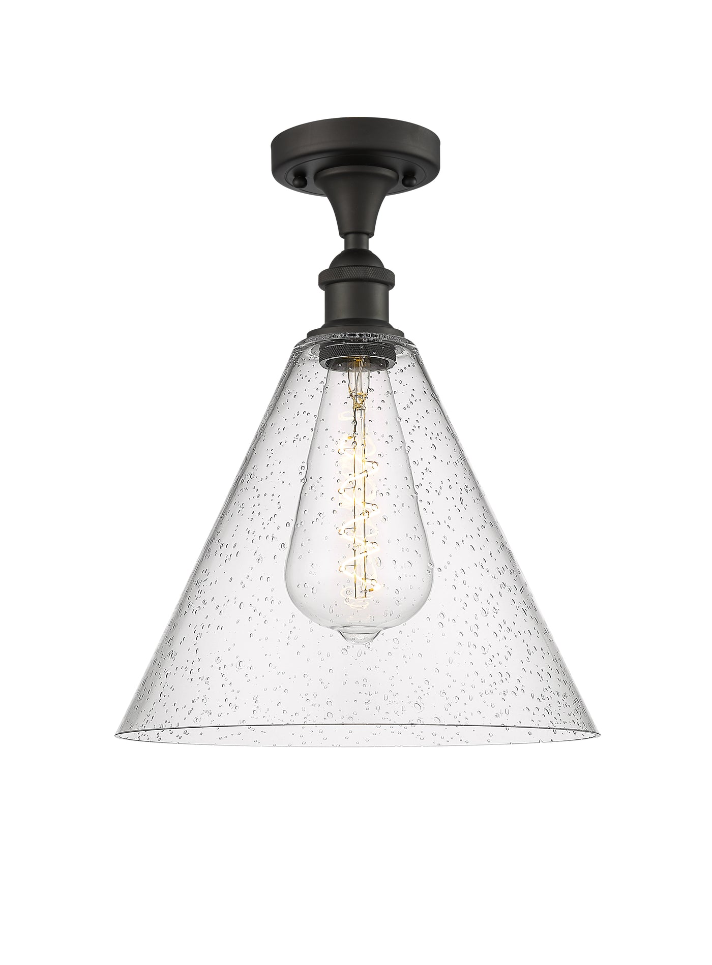Ballston Semi-Flush Mount Chrome Finish