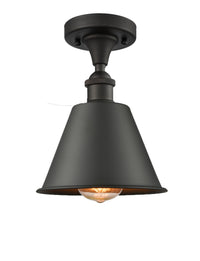 Ballston Semi-Flush Mount Cast Brass Steel