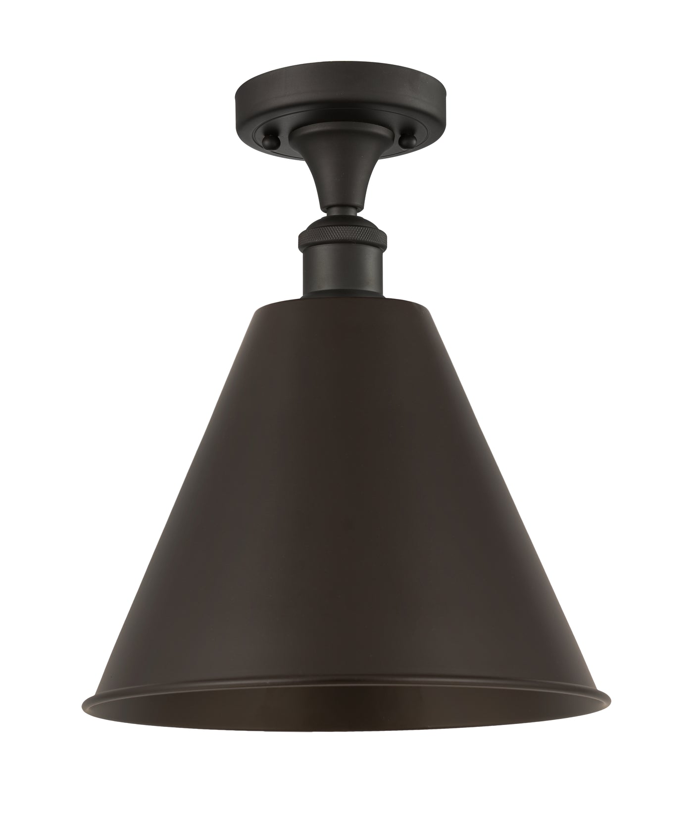 Ballston Semi-Flush Mount Cast Brass