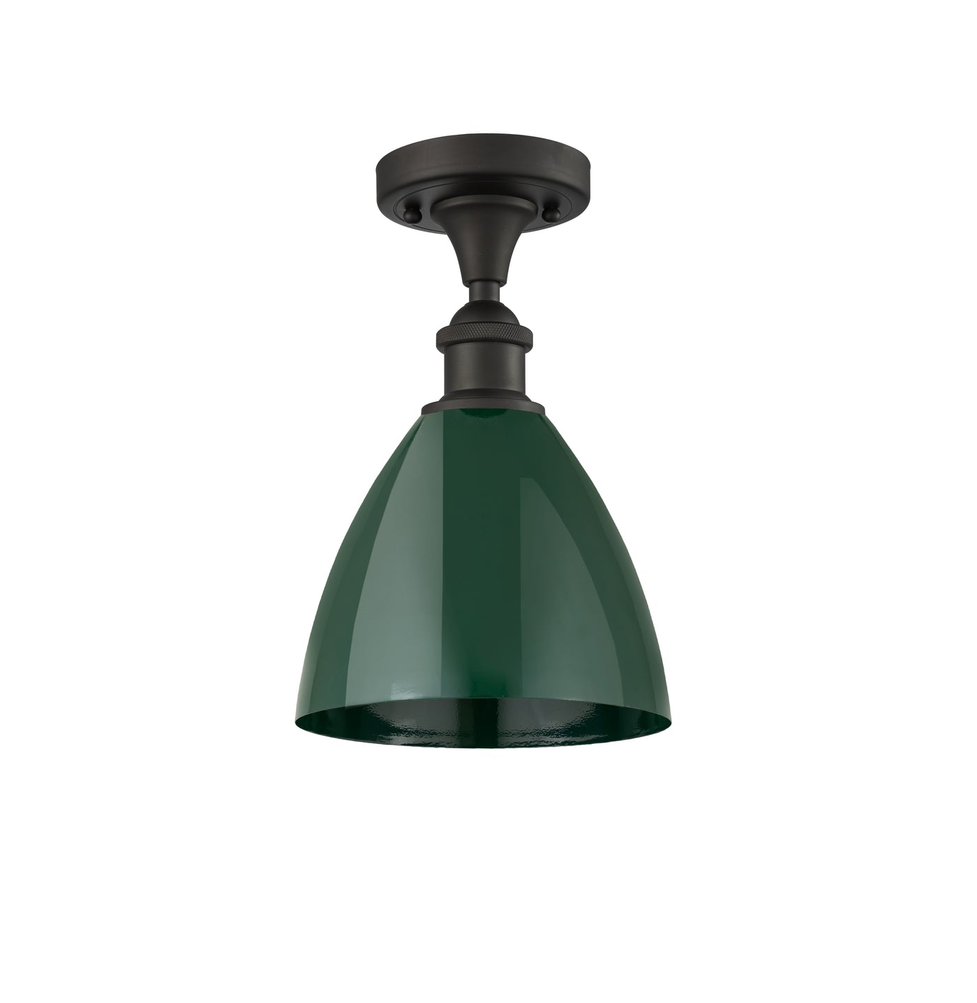 Ballston Semi-Flush Mount Seafoam Shade