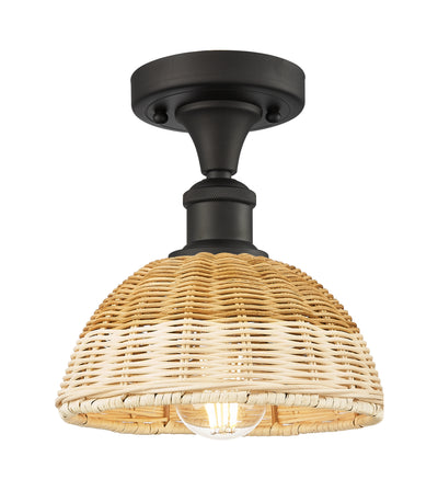 Ballston Semi-Flush Mount Brushed Satin Nickel
