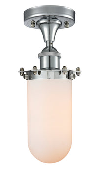 Austere Semi-Flush Mount Brushed Satin Nickel