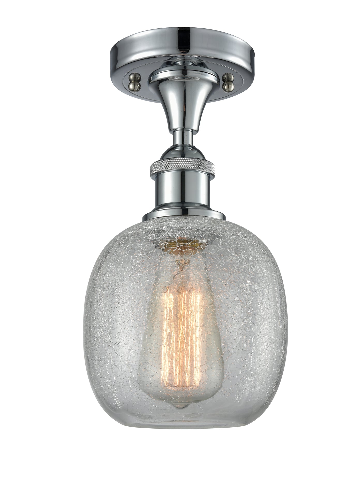 Ballston Semi-Flush Mount Polished Chrome