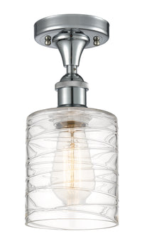 Ballston Semi-Flush Mount White Steel